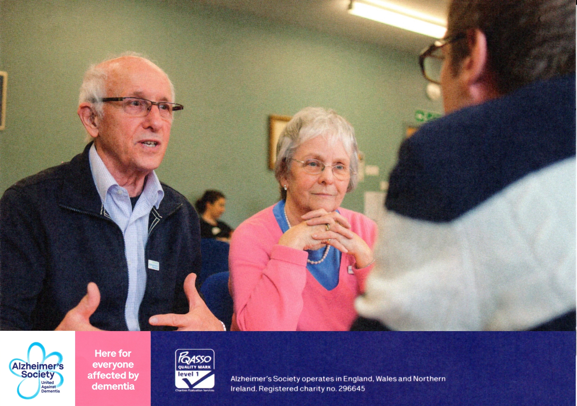 Alzheimer's Society Information and Support Sessions