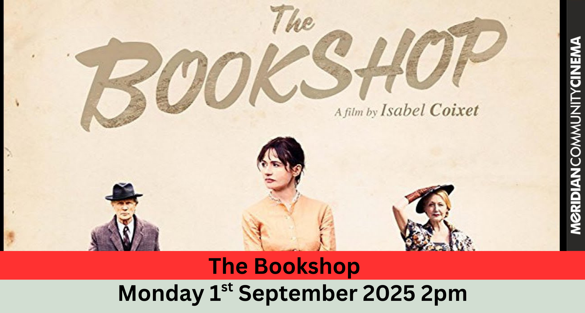 Monday Matinee Admittance £6 includes afternoon tea - The Bookshop