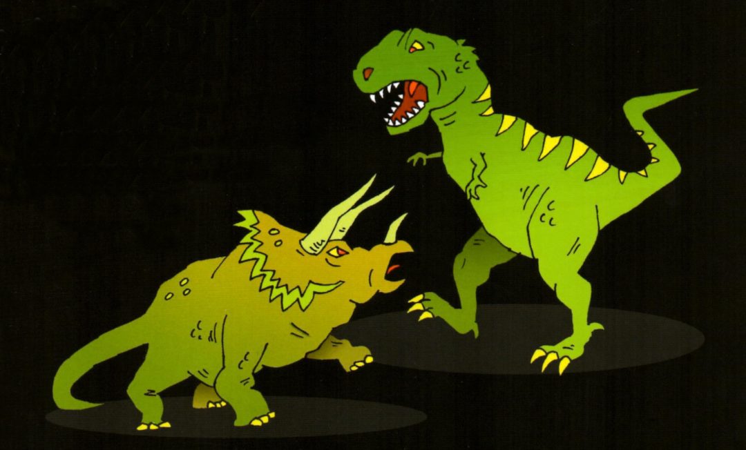 AAAAAAAAAAAAAGH! DINOSAURS!